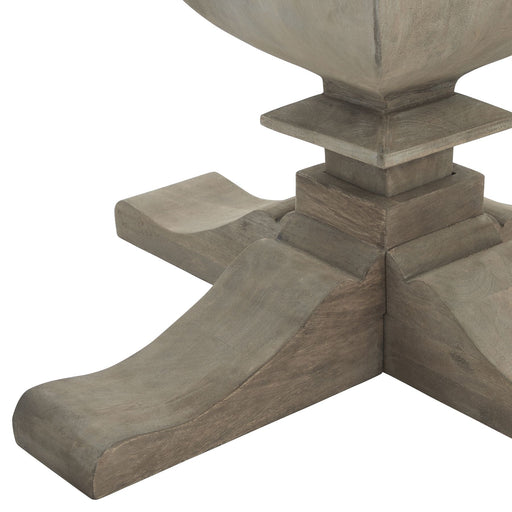 Grove Collection Pedestal Side Table