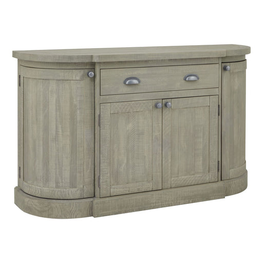 Saltaire Collection 4 Door 1 Drawer Curved Sideboard