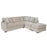 Chicago Corner Sofa - Choice Of Pillow Or Classic Back - The Furniture Mega Store 