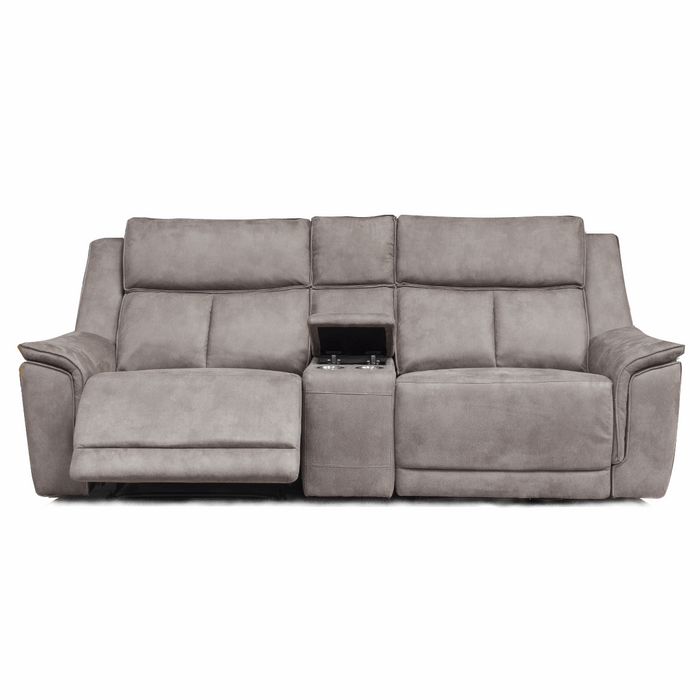 Barello Recliner Sofa & Armchair Collection - Optional Drinks-Storage & Choice of Colours - The Furniture Mega Store 