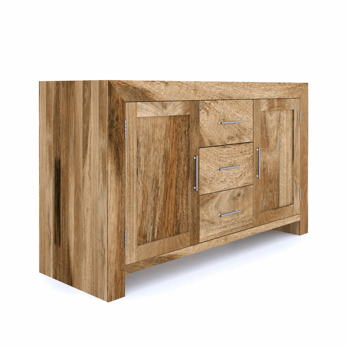 Cuban Mango Wood 2 Door 3 Drawer Sideboard - The Furniture Mega Store 