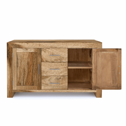 Cuban Mango Wood 2 Door 3 Drawer Sideboard - The Furniture Mega Store 