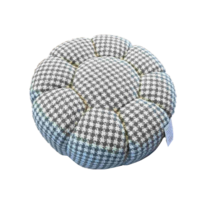 Curve Bubble Ottoman - Choice Of Fabrics - The Furniture Mega Store 