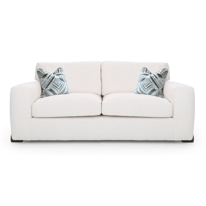 Axel Fabric Sofa - Choice Of Pillow Or Standard Back, Fabrics & Feet - The Furniture Mega Store 