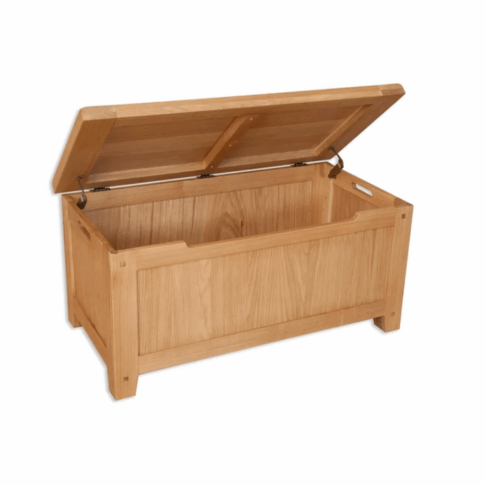 Wiltshire Natural Oak Blanket Box