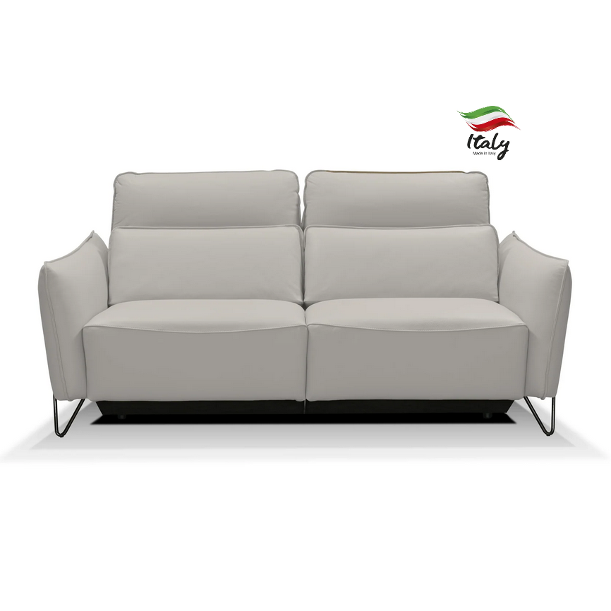 Nashira Italian Leather Dual Comfort Power Recliner Sofa & Chair Collection - Various Options - The Furniture Mega Store 