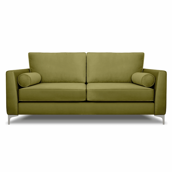 Alena Velvet Sofa Collection - Choice Of Colours - The Furniture Mega Store 