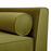 Alena 3 Seater Sofa + Love Chair + Round Footstool Set - Choice Of Colours - The Furniture Mega Store 