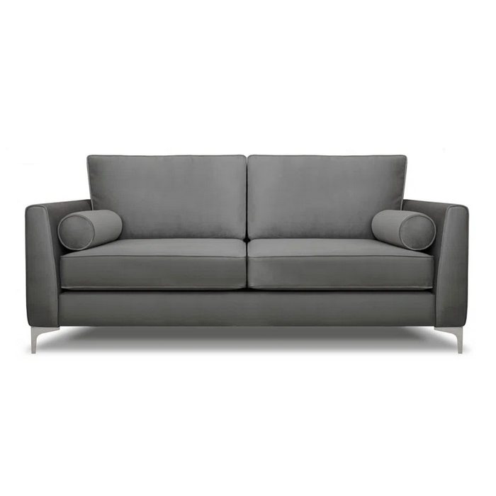 Alena Velvet Sofa Collection - Choice Of Colours - The Furniture Mega Store 