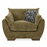 Harrogate Fabric Armchair & Love Chair Collection - The Furniture Mega Store 