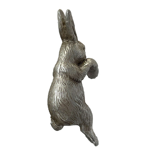 Silver Harry The Hare Pot Hanger - Set Of 2 - The Furniture Mega Store 