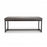 Archie Grey Leather Effect Dining Bench - 120cm - The Furniture Mega Store 