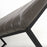 Archie Grey Leather Effect Dining Bench - 120cm - The Furniture Mega Store 