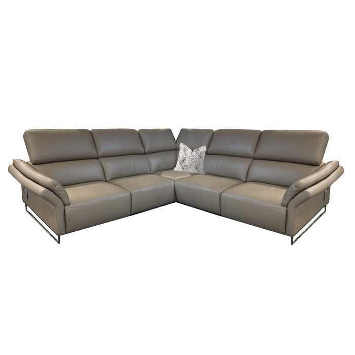 Mottetto Italian Leather Power Recliner Sofa - Various Options - The Furniture Mega Store 