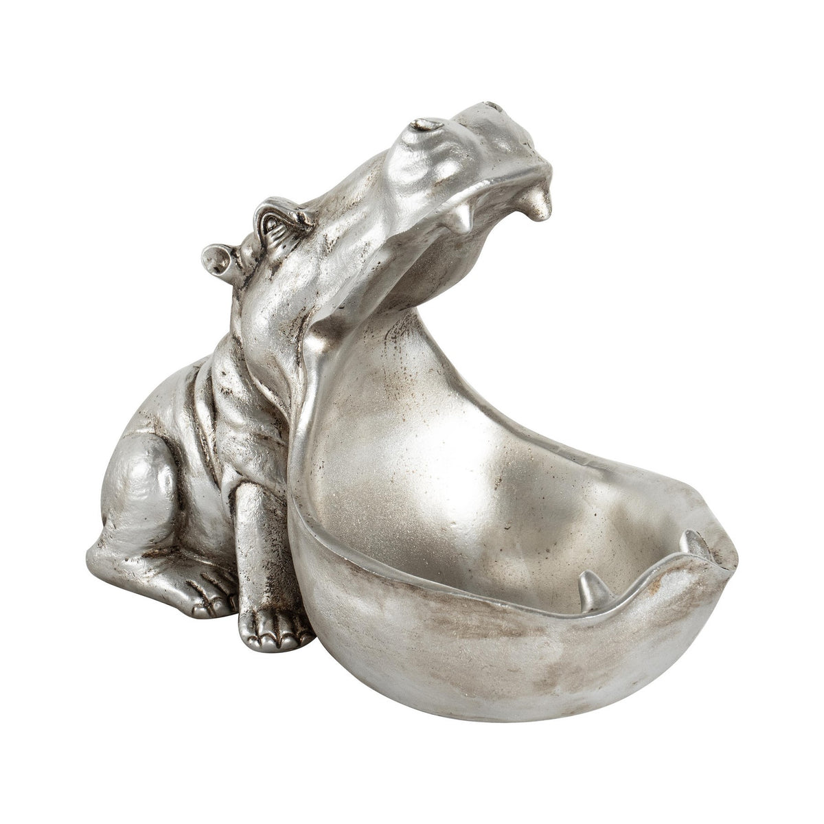 Hippo Silver Storage Dish | The Furniture Mega Store