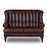 Scholar Sofa & Armchair Collection - Bespoke Vintage leather & Harris Tweed Options - The Furniture Mega Store 