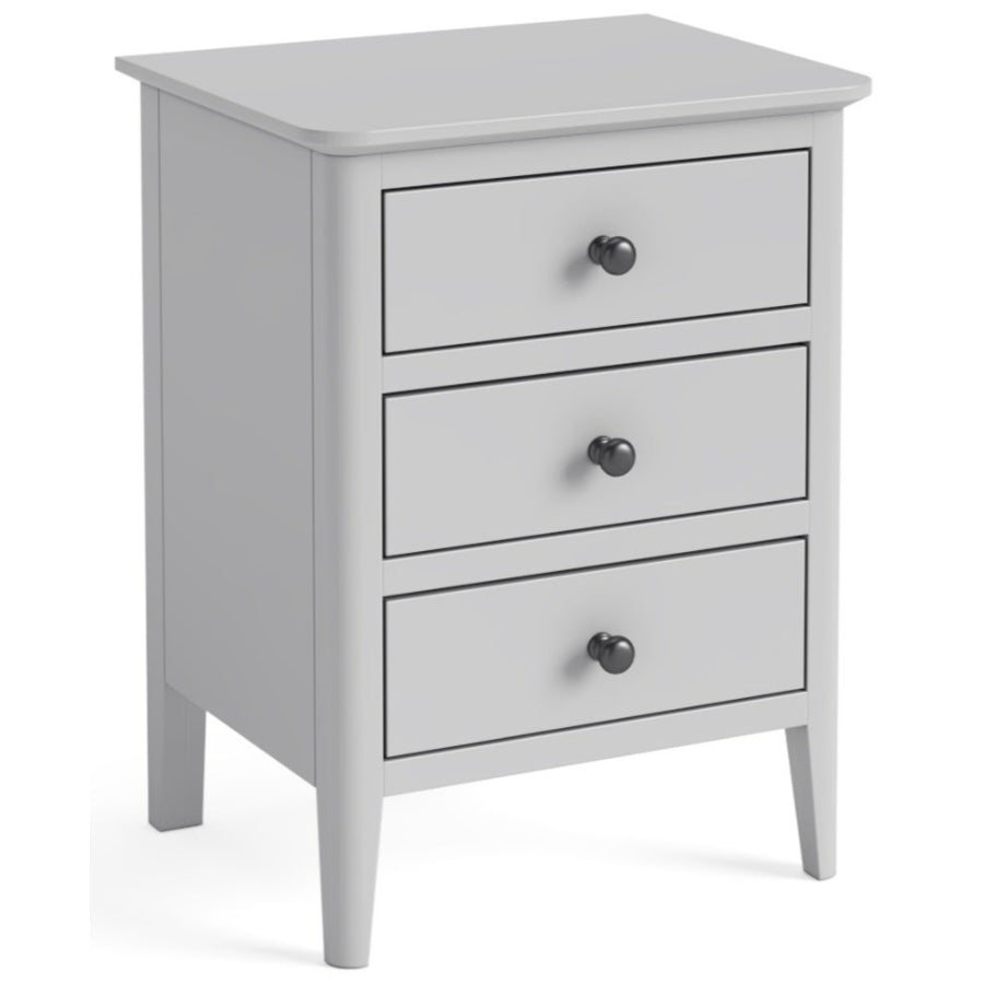 Small grey online bedside table